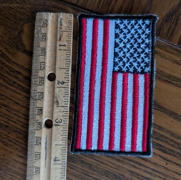 Sew on American Flag Patch - Picture 3 of 4